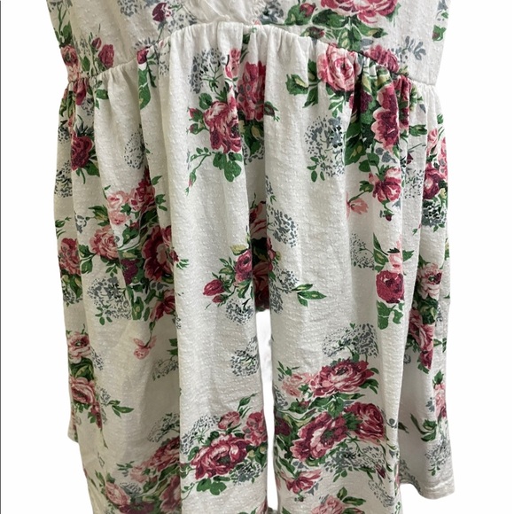 Victoria secret top floral spaghetti straps size large.tank top - Picture 3 of 7